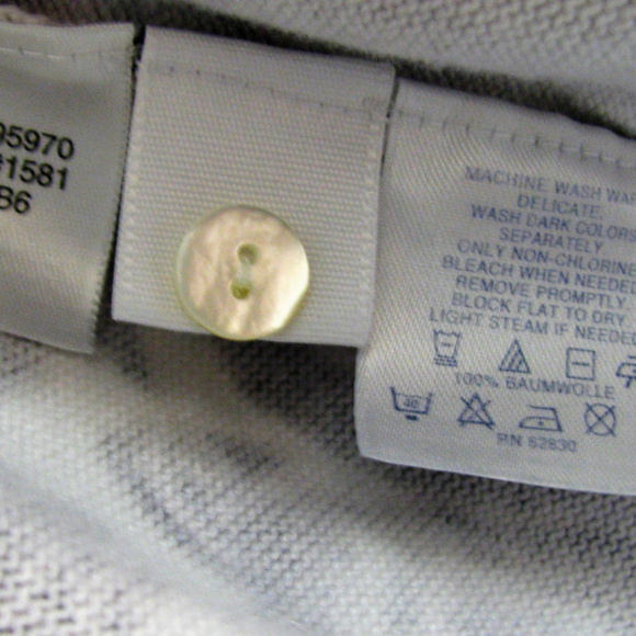 LANDS' END 100% Cotton Cardigan 1X Fantasy Flowers - Picture 7 of 8